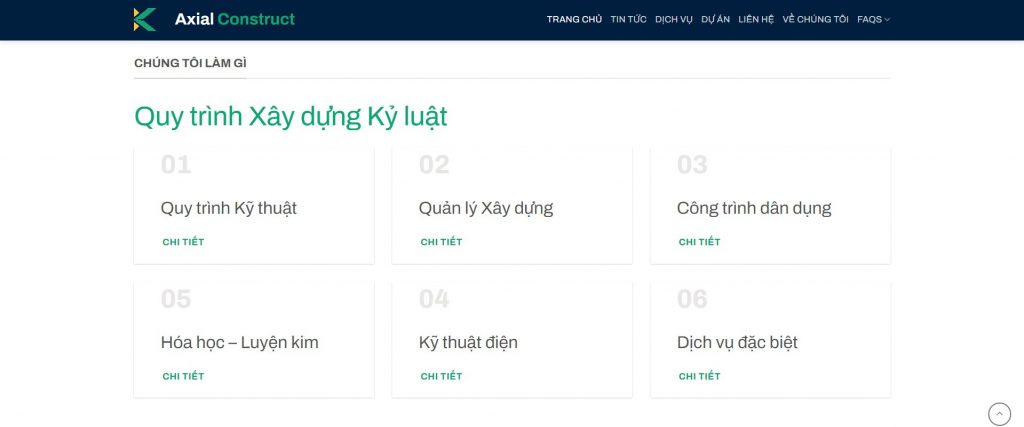 website công ty thầu xây dựng