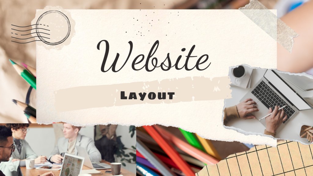 layout website