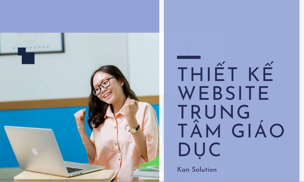 thiết kế website trung tâm ngoại ngữ