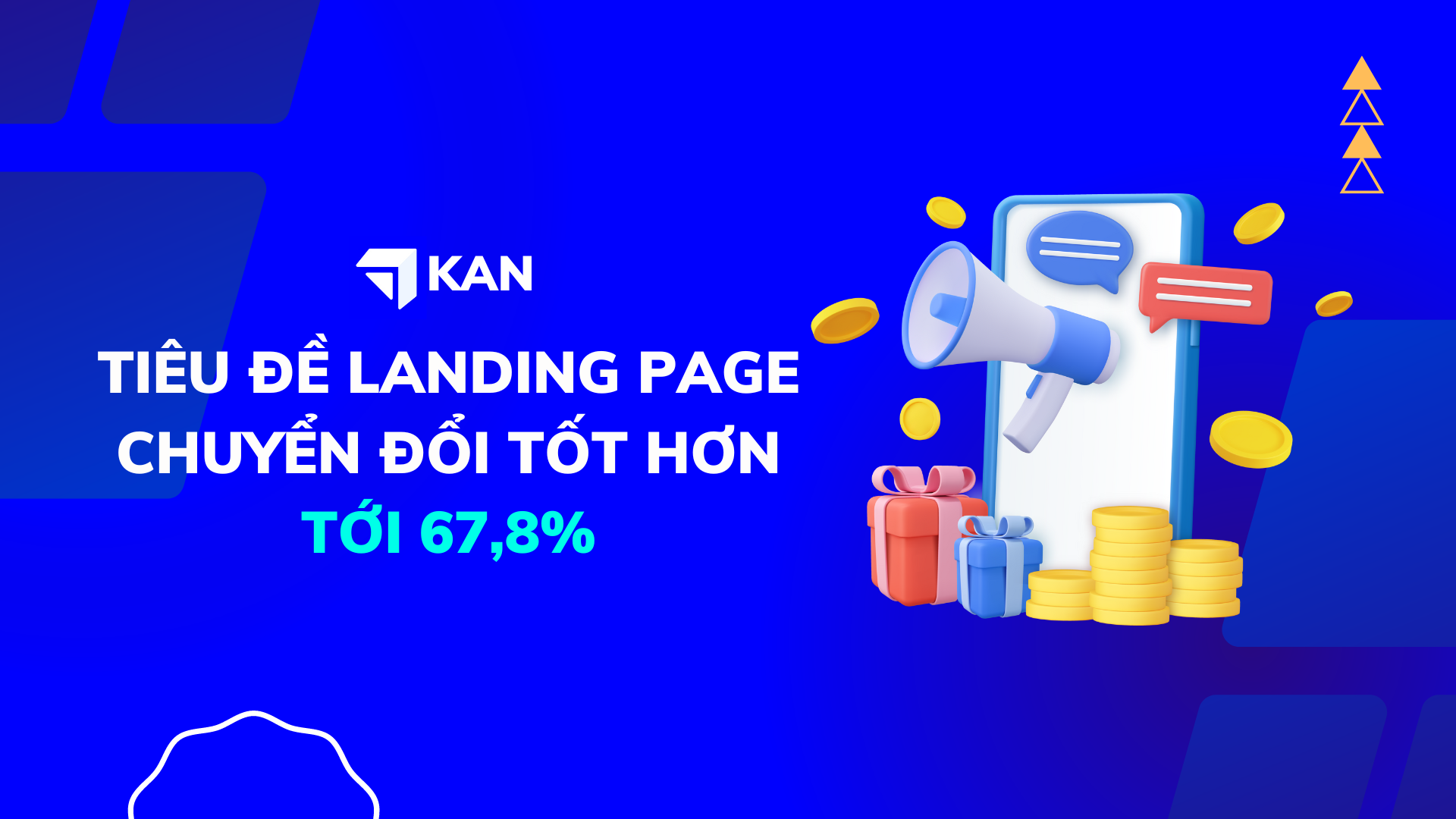 Tiêu đề Landing page chuyển đổi tốt hơn tới 67,8%