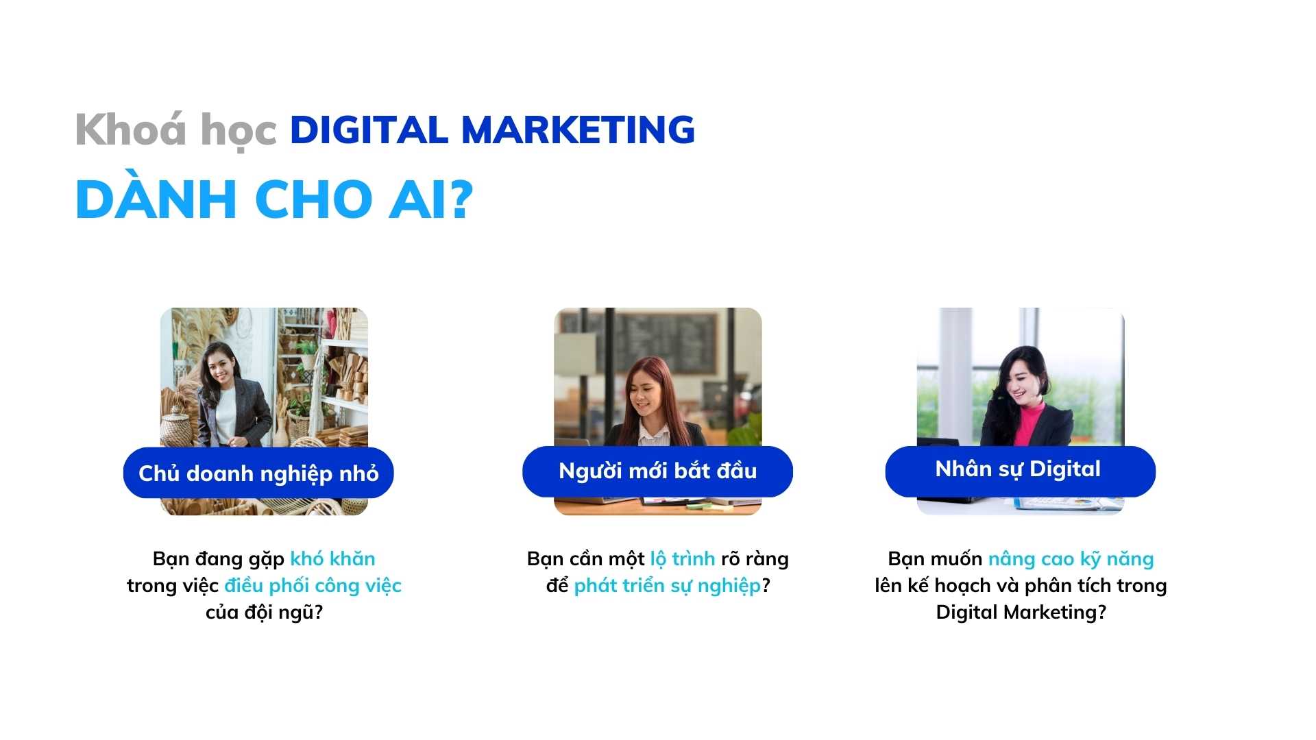 Banner khoá học Digital Marketing 
