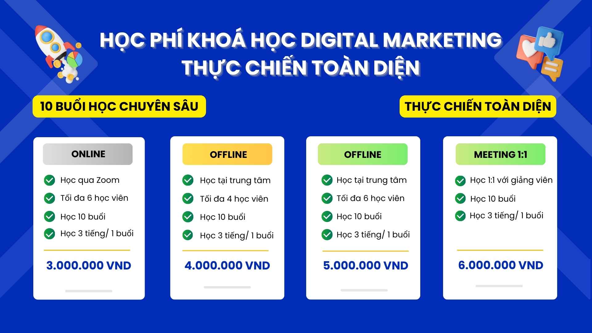 Khoá học Digital Marketing