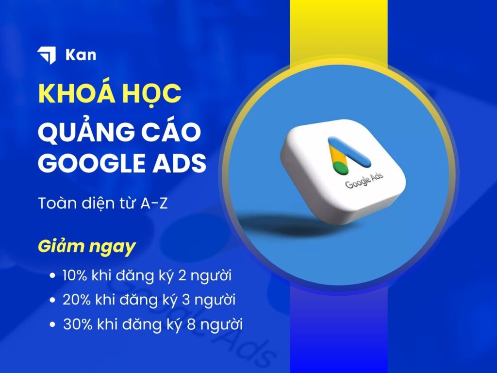 Khoá học quảng cáo google ads