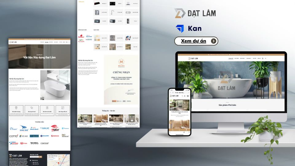 Thiết kế website doanh nghiệp trọn gói